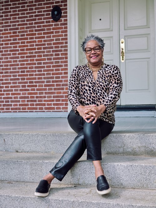 Sharon G Flake author visit