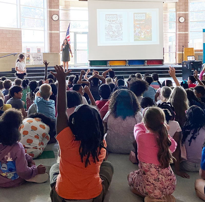 Rekha Rajan Drummond author visit