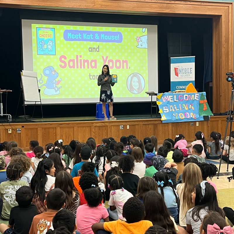 Salina Yoon author visit