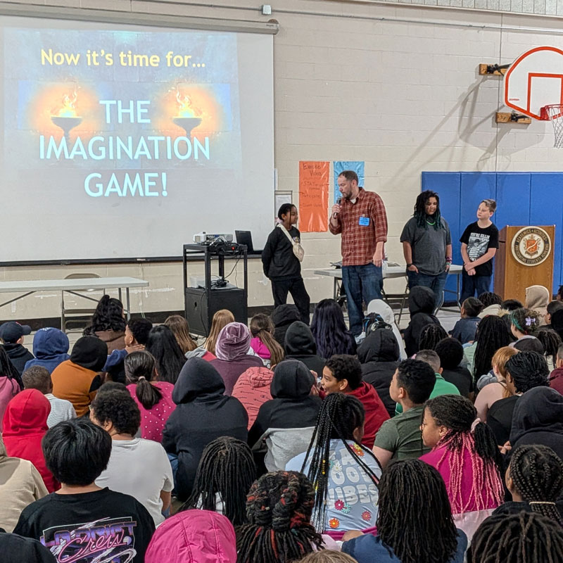 Brandon Mull author visit